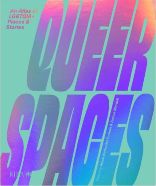 The cover of the book with rainbow coloured text